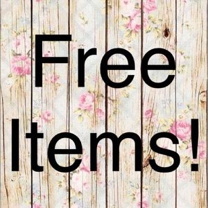 Free items with purchase!